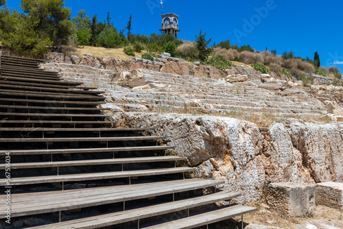 The sanctuary of Eleusis (Elefsina), one of the most mportant religious centers of the ancient world, where the goddess Demeter was constantly worshipped and seat of the secret Eleusinian Mysteries. photo