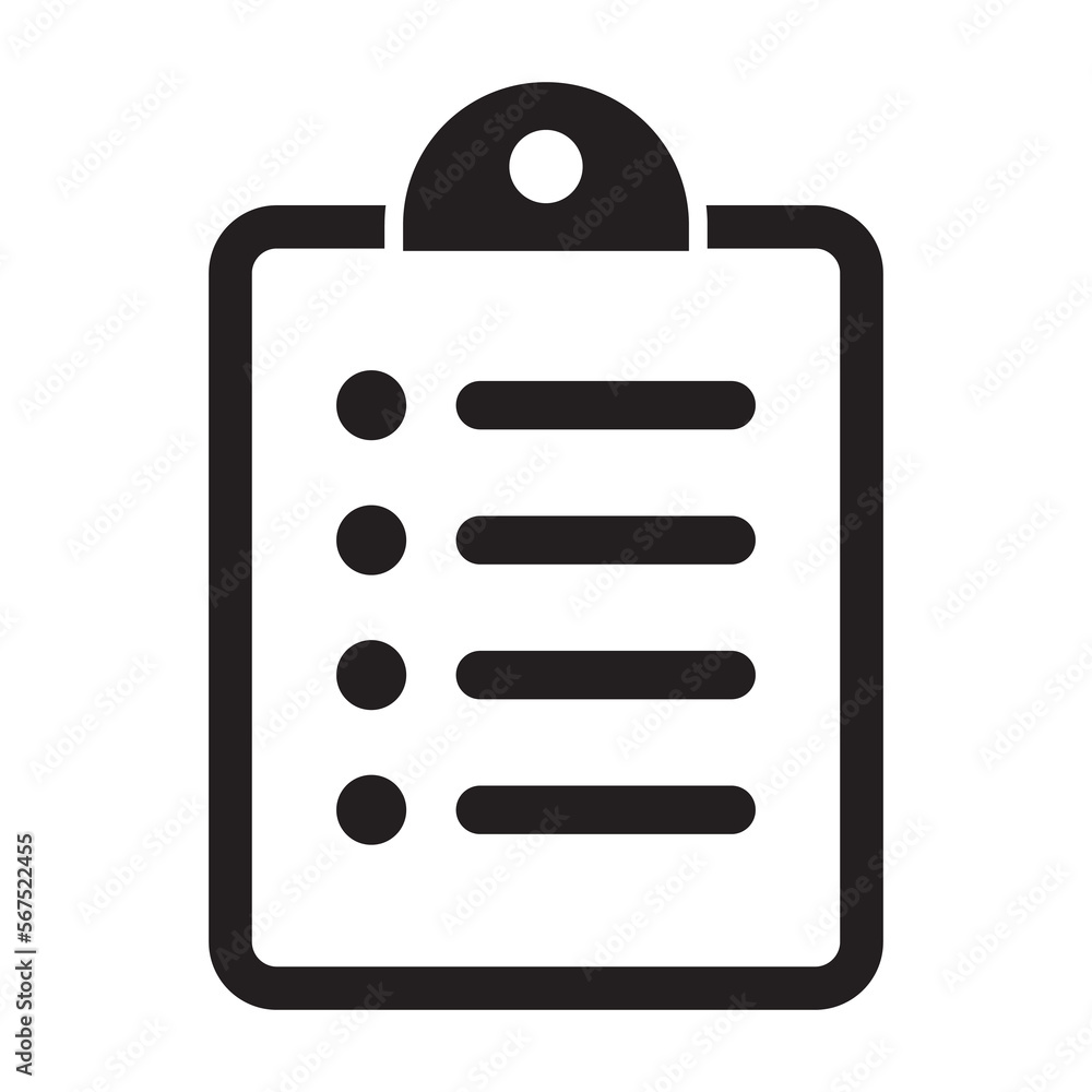 Project management icon. Clipboard and checklist icon. To do list vector icon for web site and app design. Project management icon. Clipboard and checklist icon. To do list vector icon for web site and app design.