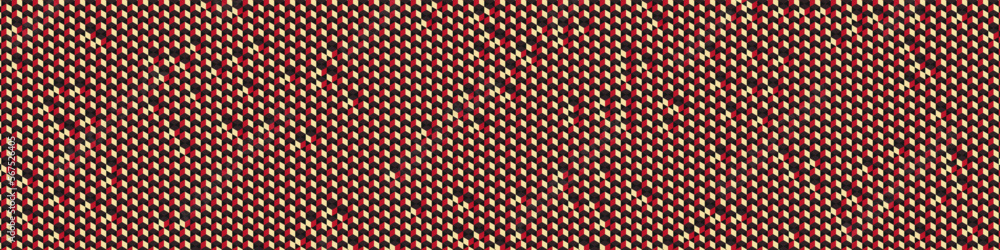 Hexagonal Maze pattern abstract illustration Hexagonal Maze pattern abstract illustration
