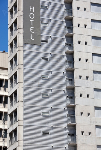 Auckland Downtown Hotel Concrete Building