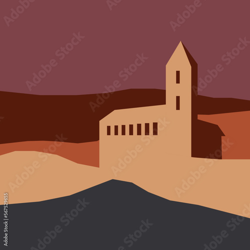 castle on the beach