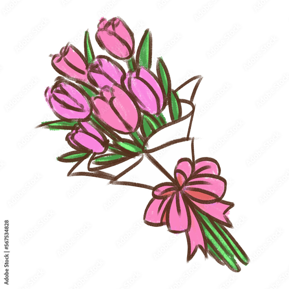Ramo de tulipanes para regalar Ramo de tulipanes para regalar