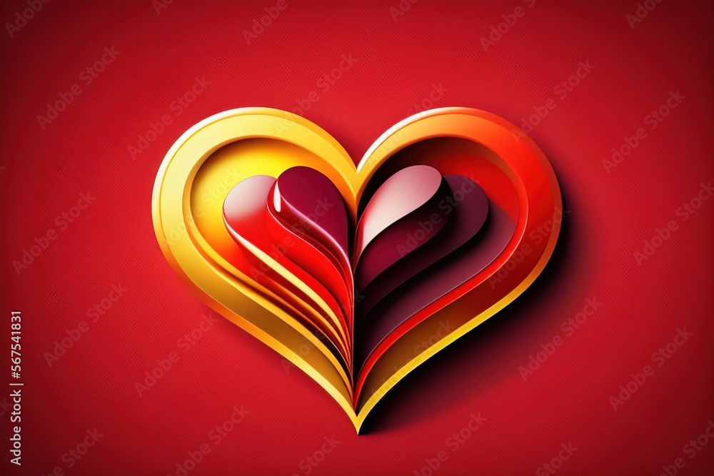 heart with ribbon, valentine, romance,wedding backround,generative ai heart with ribbon, valentine, romance,wedding backround,generative ai