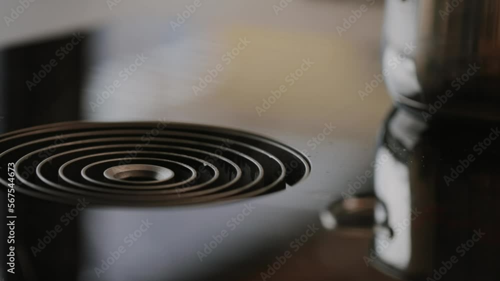 Cooktop extraction system in the modern kitchen in action. Cooktop extraction system in the modern kitchen in action.