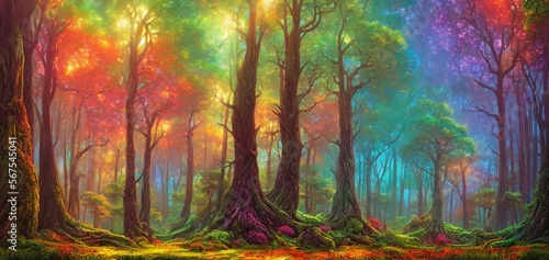 The Vibrant Trees
