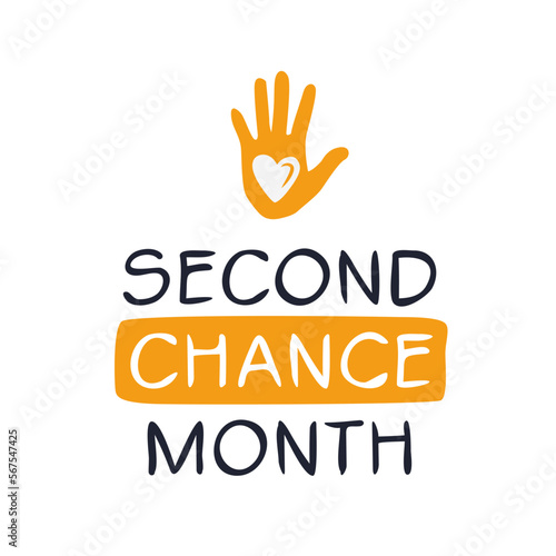 Second Chance Month, held on April.