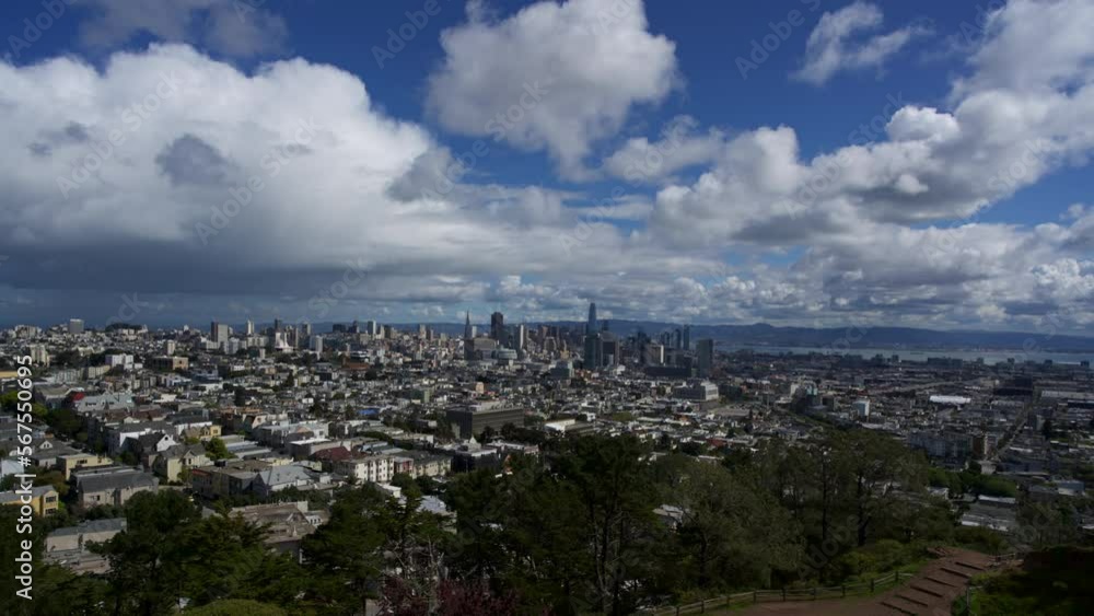 San Francisco Timelapse Twin Peaks Red Rock San Francisco Timelapse Twin Peaks Red Rock