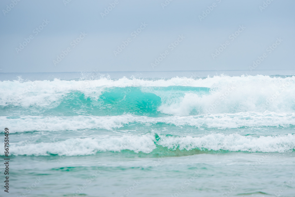 Fototapeta premium Olas del Pacifico