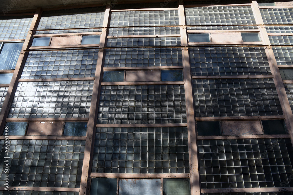 Windows of a building