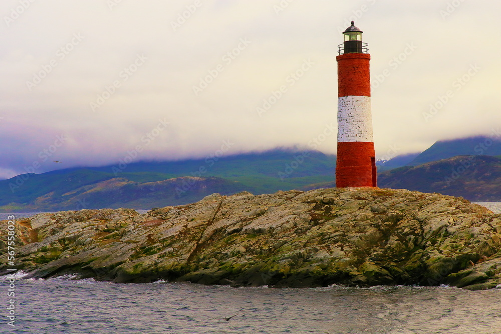 Les Eclaireurs Lighthouse of the end of the world, Ushuaia, Argentina