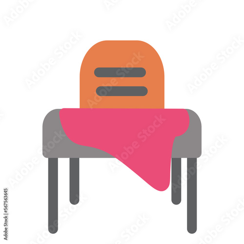 Dinnertable Flat Icon