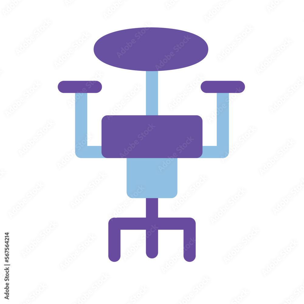 Armchair Flat Icon Armchair Flat Icon