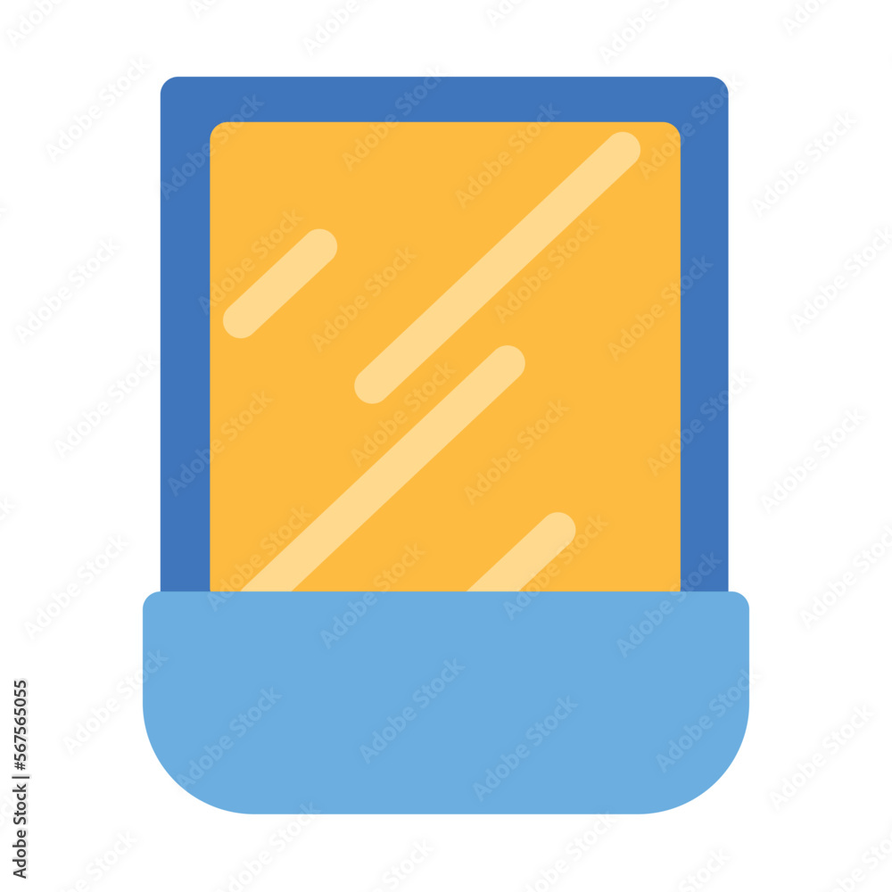 Mirror Flat Icon Mirror Flat Icon