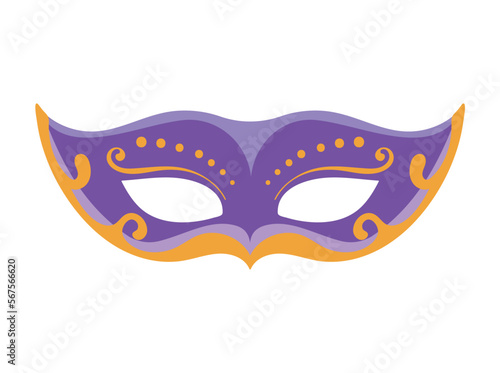 mardi gras mask vector © djvstock