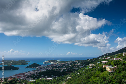  Caribbean island of St. Thomas, Charlotte Amalie © Robert