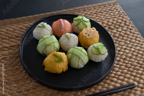野菜の手毬寿司 photo
