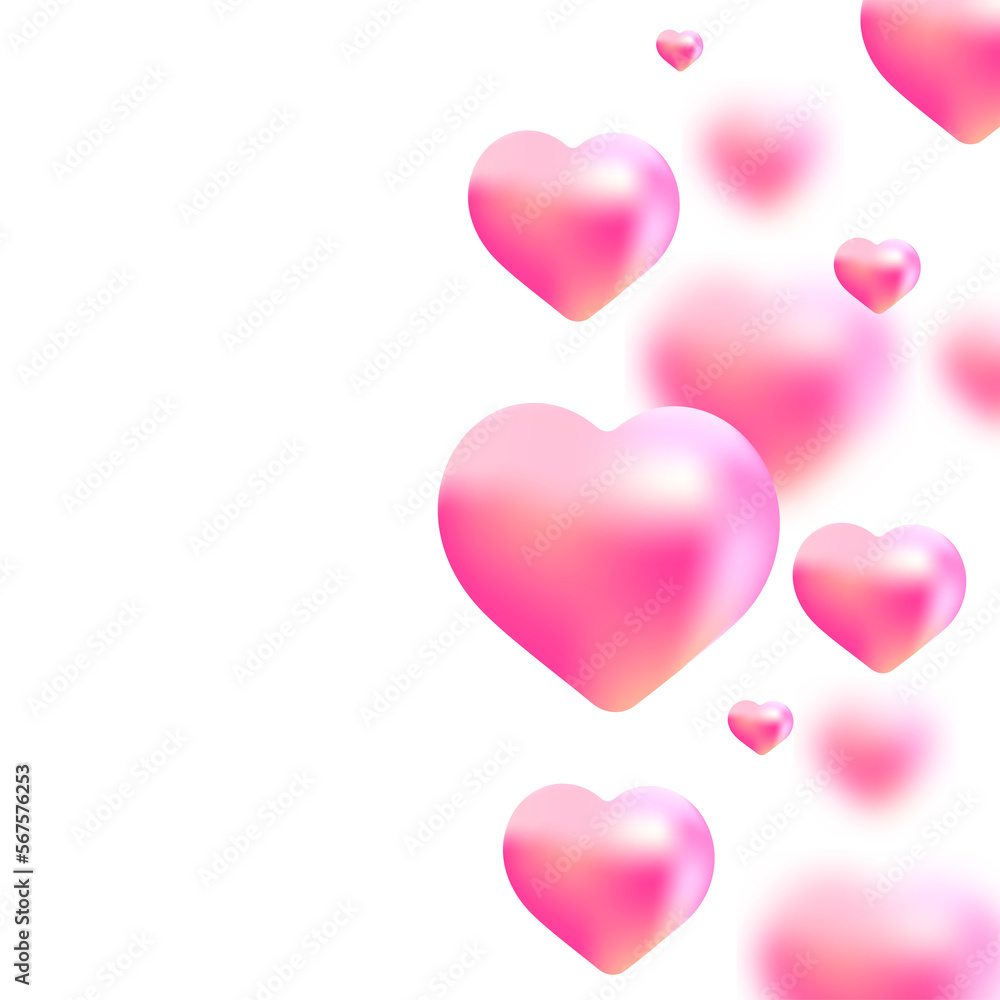 Valentine day background illustration