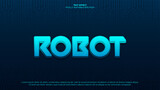 Robotic and Futuristic 3D Text Effect