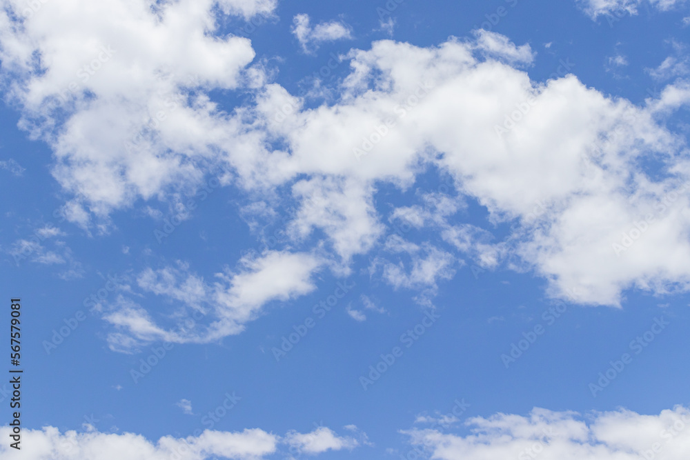 Blue sky background with clouds in the morning Blue sky background with clouds in the morning