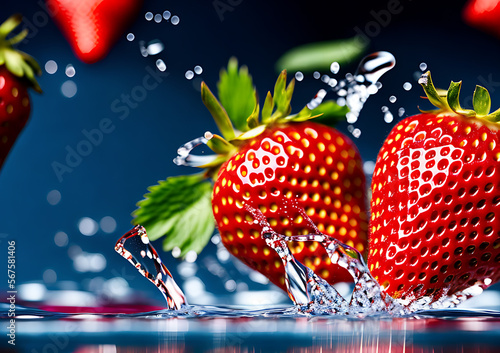 Savor the sweet and juicy flavor of strawberries, the perfect summer fruit that is packed with vitamin C, fiber, and antioxidants, and makes a delicious addition to breakfast, snacks, and drinks.