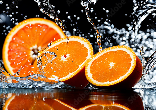 Enjoy the sweet and juicy citrus flavor of orange, a delicious and nutritious fruit that is packed with vitamin C and makes a perfect addition to drinks, snacks, and meals for a refreshing and healthy