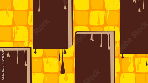 Graffiti Book Background. Abstract modern education street art decoration performed in urban painting style.