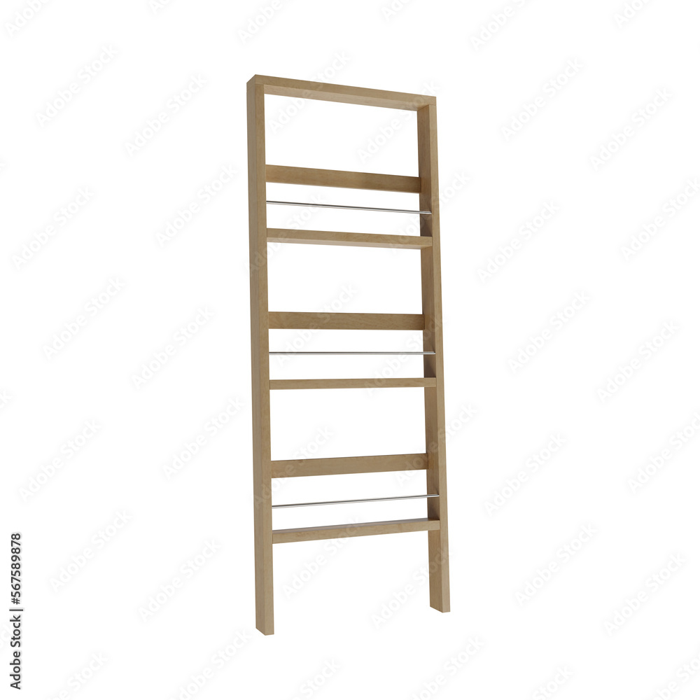wooden rack or ladder isolated on white wooden rack or ladder isolated on white