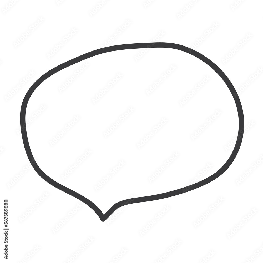 speech bubbles doodle massage outline element speech bubbles doodle massage outline element