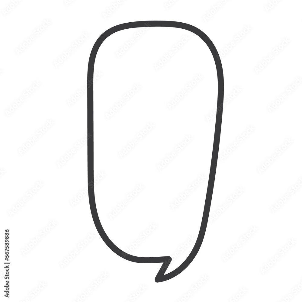 speech bubbles doodle massage outline element speech bubbles doodle massage outline element