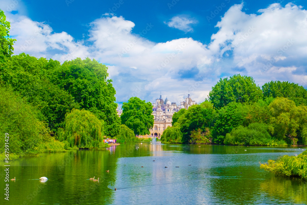 ロンドンの公園と城 ロンドンの公園と城