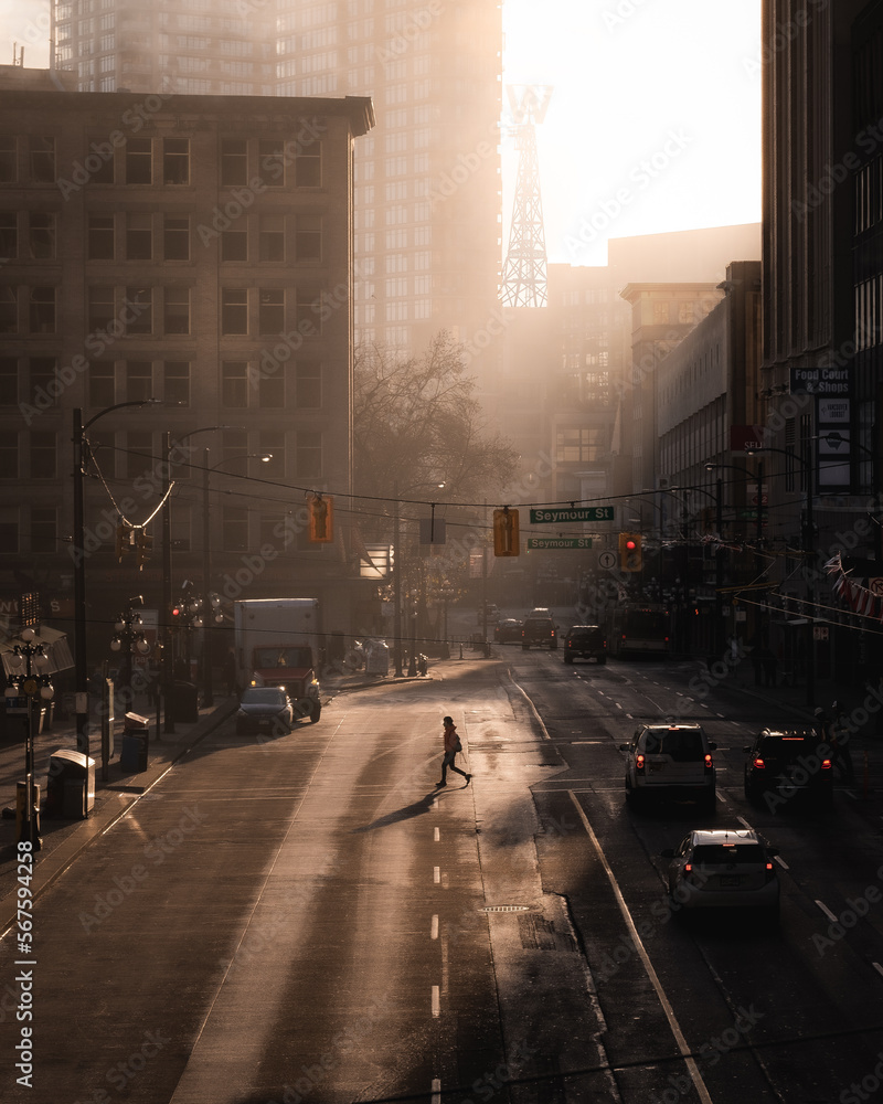 Foggy Vancouver morning Foggy Vancouver morning