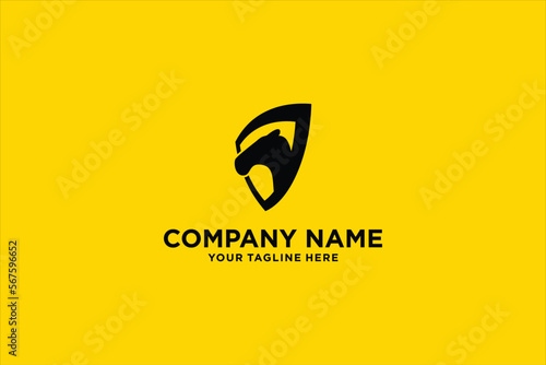 camel logo designs with shield