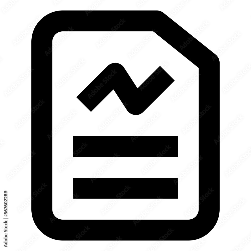 Report line icon