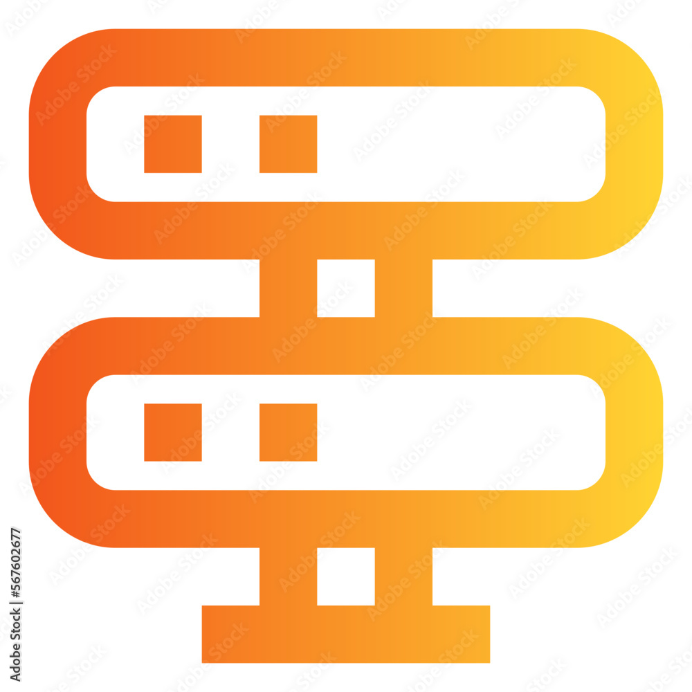 hosting gradient icon hosting gradient icon