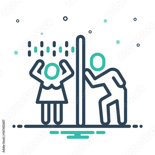 Mix icon for voyeur
