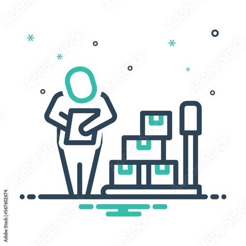 Mix icon for checking