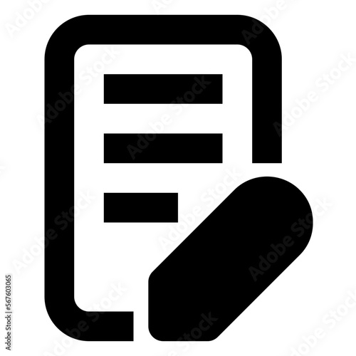 Edit glyph icon