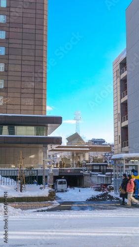 Wallpaper Mural winter sapporo Torontodigital.ca