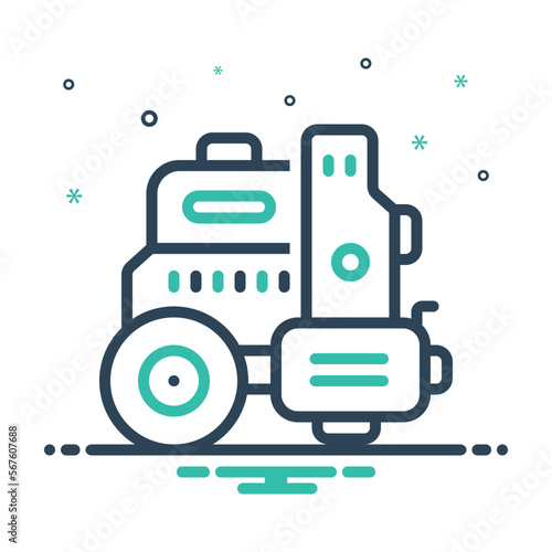 Mix icon for pumps