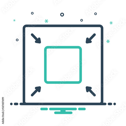 Mix icon for reduce