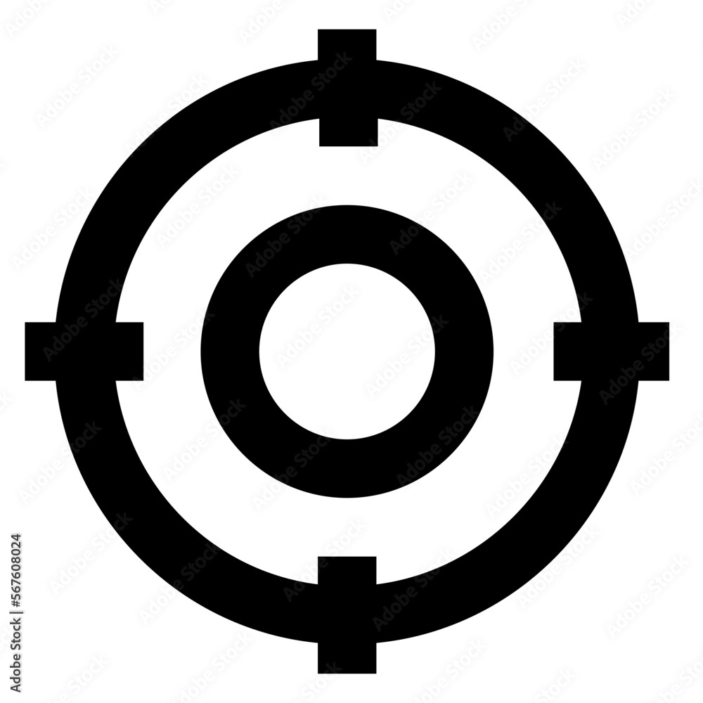 Fototapeta premium Location line icon