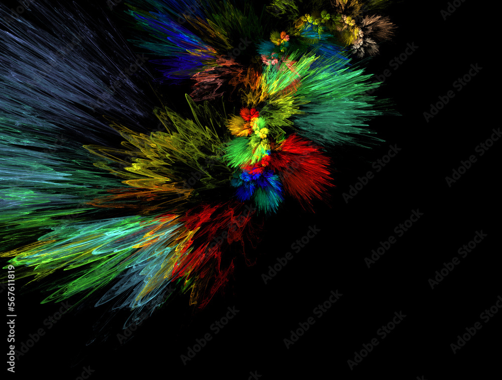Imaginatory fractal abstract background Image Imaginatory fractal abstract background Image
