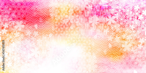 桜　和柄　春　背景