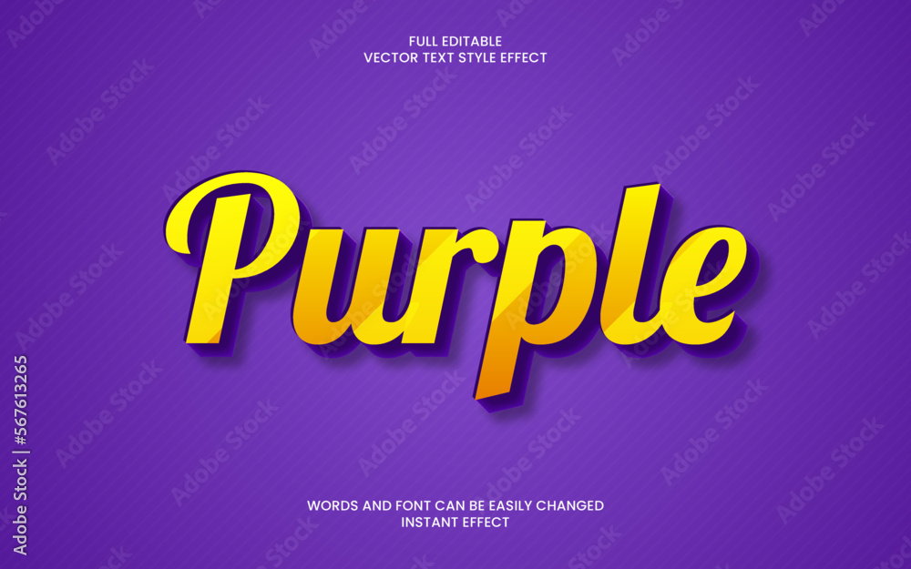 purple text effect purple text effect