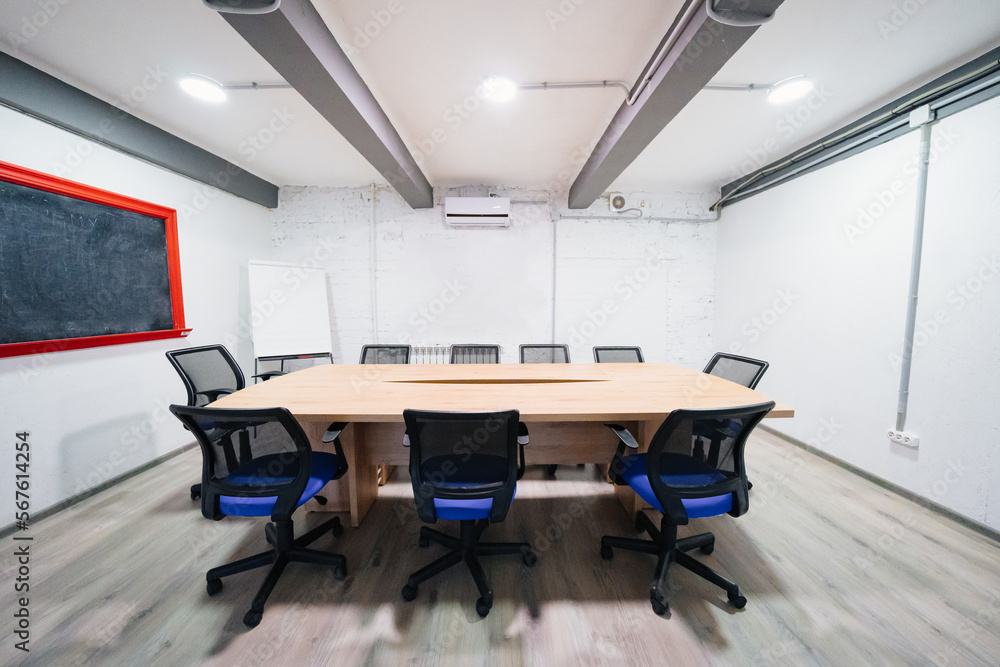 room for negotiations and meetings. a modern business space