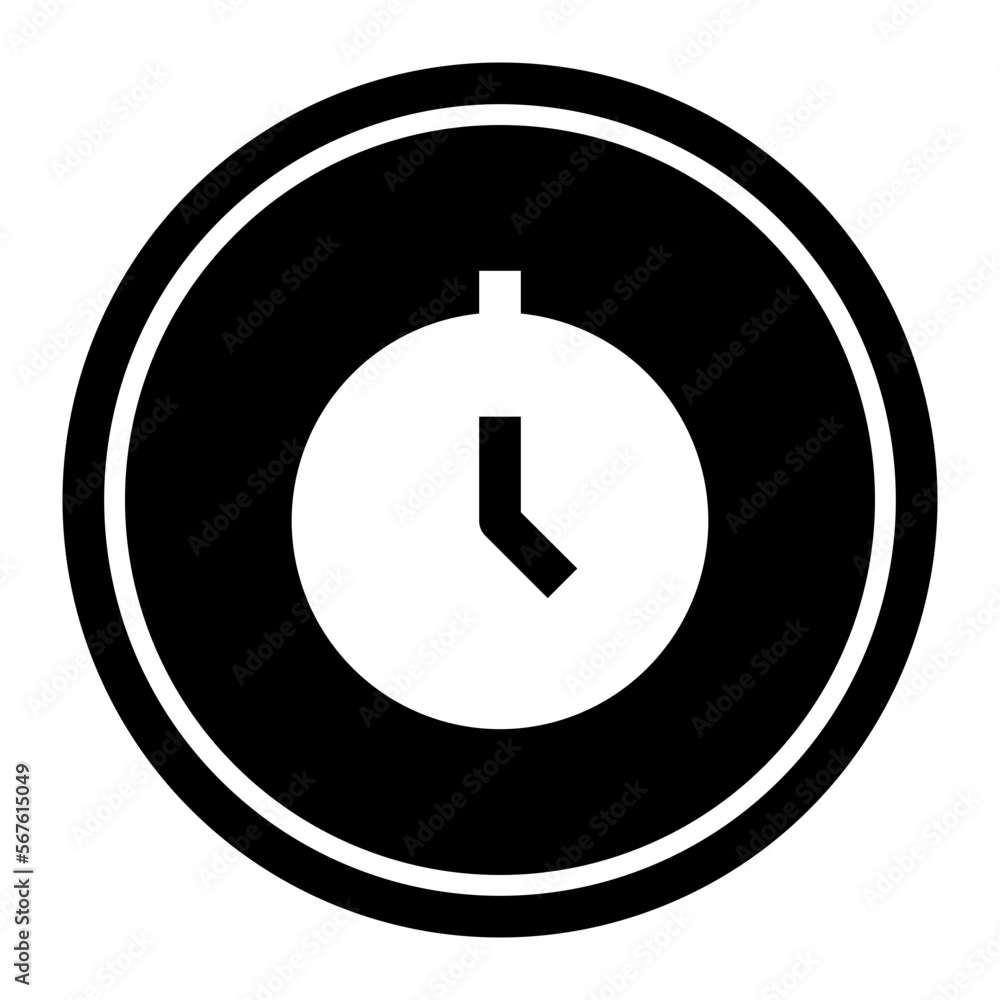 Alarm Circular line icon Alarm Circular line icon