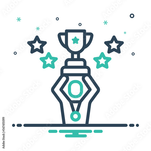 Mix icon for winning