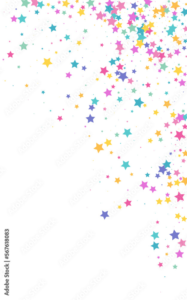 Rainbow Shimmer Vector White Background Space