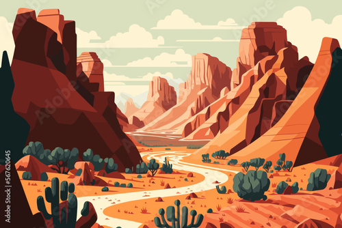 Canvas Print grand canyon