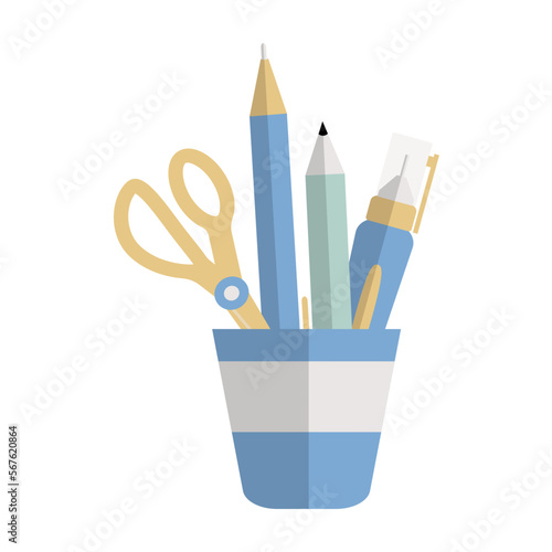 pencils in a cup © Heny